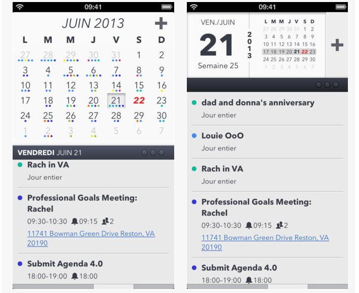 agenda calendar
